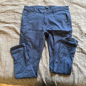 Elwood Blue Chino Pants